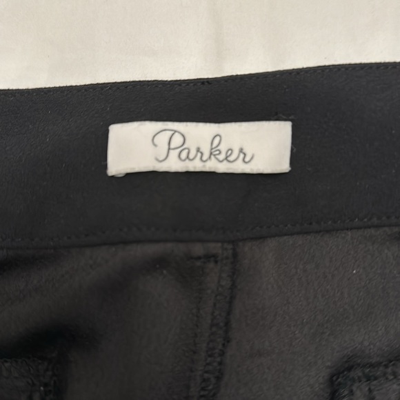 Parker Devlin Cropped Pleated Pant - black M 🇨🇦 - Picture 2 of 8